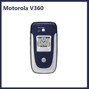 Original Motorola V360 Unlocked Mobile Phone Bluetooth GSM Flip-Phone 1.9 in - Picture 1 of 11