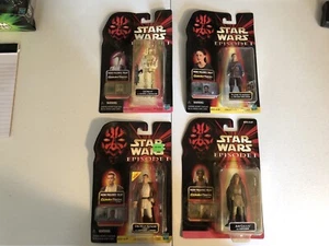 1999 Star Wars Episode 1 (4 Un Opened Figures) - Picture 1 of 2