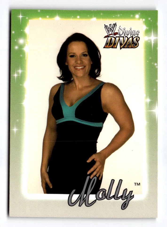 2003 Fleer WWE Divine Divas Molly Holly 20 Pro Wrestling Card WWF - Image 1 of 2