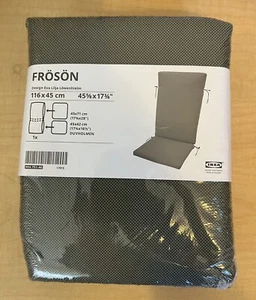 Ikea FROSON Slip Cover Seat/Back Pad Outdoor Green 45 5/8" x 17 3/4 " Duvholmen - Picture 1 of 4