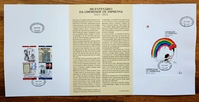 Bicentenary Of Freedom Of The Press * Booklet with first day cancellation - Image 1 of 2