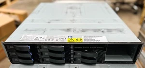 IBM Storwize V3700 LFF Dual Control Enclosure | 8x 3TB SAS 2x00Y2527 Cntrl 2xPS - Picture 1 of 5
