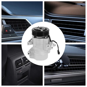 A/C Compressor w/Clutch For Ford F-150/ 250/350 4.6L/5.4L 2007 2008 2009 2010 - Picture 1 of 6