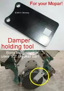 for Mopar Vibration Damper Balancer Holding Tool 318 383 340 440 Plymouth Dodge - Picture 1 of 1