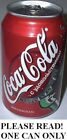 Coca-Cola russe vintage 2003 COMPLET NEUF 0,33 litre 11 oz boîte de coke authentique Russie 