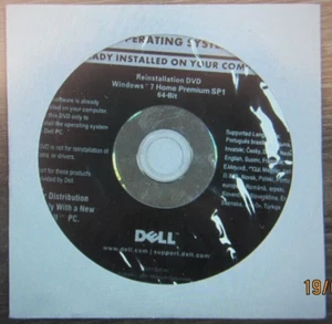Win 7 64 Bit Dell Recovery - Bild 1 von 2