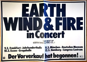 EARTH WIND & FIRE 1979 TOUR - orig. Concert Poster - Plakat - DIN A2 xx - Imagen 1 de 1