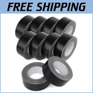 17 Mil Black Duct Tape - 10 Rolls, Hand Tearable & Versatile, 2" x 25 Yards - Picture 1 of 9