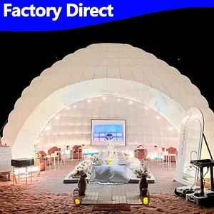Inflatable Dome Tent Portable NightClub Marquee Canopy ShelterTent Backyard Tent - Picture 1 of 7