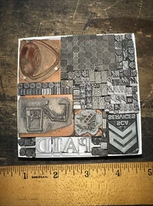 Printing Blocks Ornamental Borders Dingbats Lead. Beautiful Variety!! #AC - Picture 1 of 21