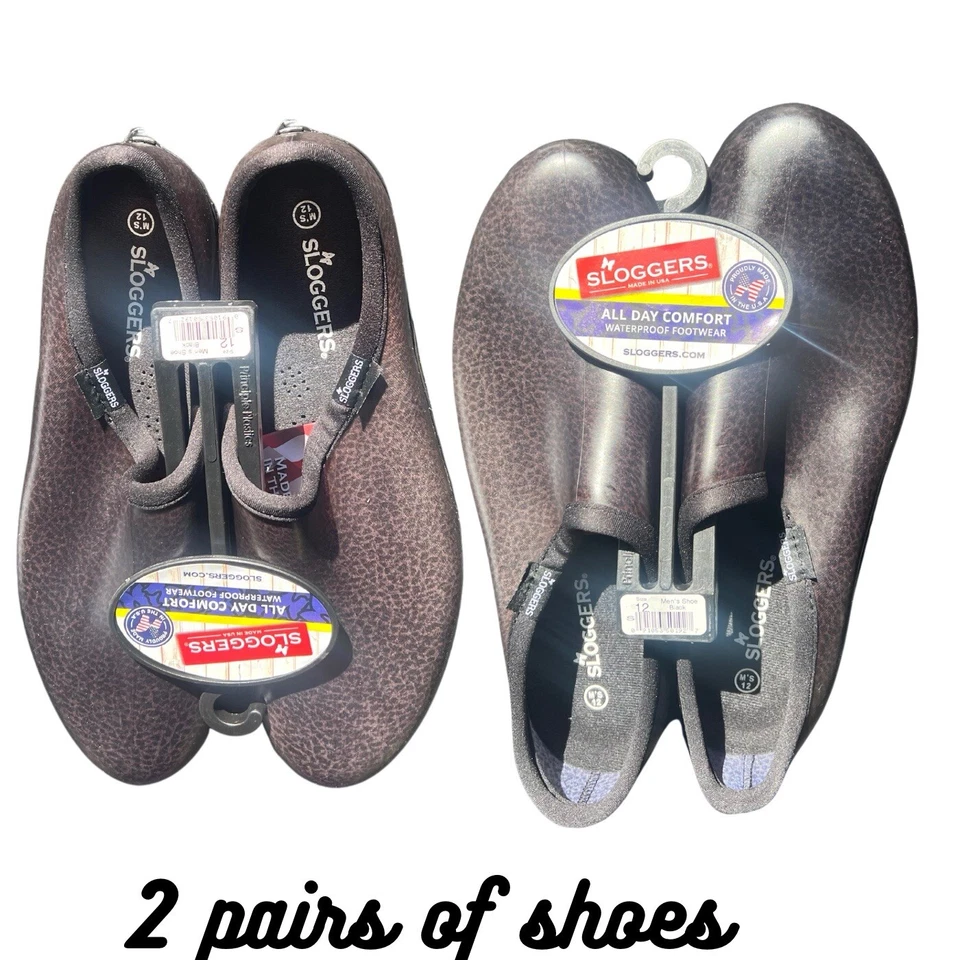 Sloggers 5301bk10 Men's Rain and Garden Shoe Black Size 10