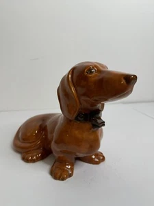 Vintage Hobbyist Dachshund Treat Holder Ceramic - Picture 1 of 10