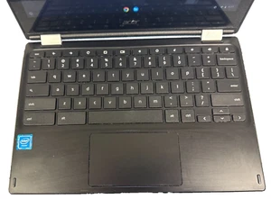 Black Acer Chromebook C738T series, model - N15Q8 - Good Condition NO Power Cord - Picture 1 of 6