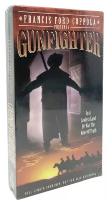 Francis Ford Coppola - Gunfighter RARE OOP SCREENER Video VHS Western Film Movie - Image 1 of 4