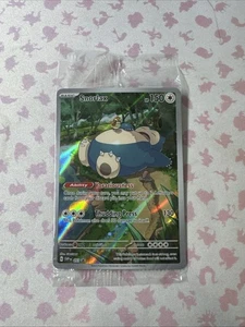 SEALED Pokemon Snorlax SVP051 Pokemon 151 SV Black Star Promo NM English TCG #51 - Picture 1 of 2