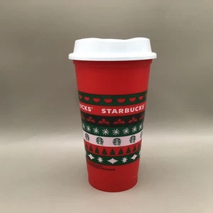 2013 Starbucks Christmas grande travel Reusable tumbler - Picture 1 of 5