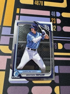 2024 Bowman Draft Chrome Prospects Brayden Taylor #BDC-182 - Picture 1 of 2
