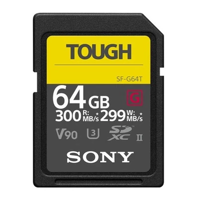 Sony 64GB UHS-II Tough G-Series SD Card - Image 1 of 4