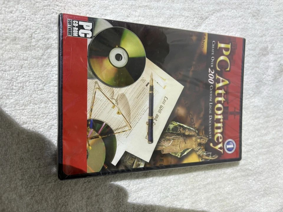 Cosmi PC Attorney : Create Over 200 Custom Legal Documents (CD- ROM, 2008 Sealed - Image 1 of 2