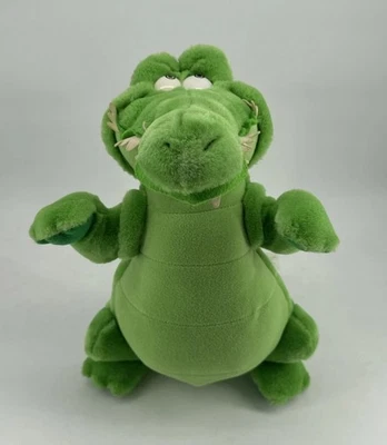 VTG Disney Store Peter Pan Tick Tock Crocodile 14” Plush Gator Rattles Growls - Image 1 of 4