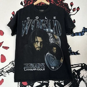 J. Cole Cole World Dreamville GOAT Crew Hip Hop Rap Tee Shirt Kendrick Lamar JID - Picture 1 of 3