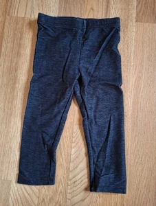Disney Dark Blue Pull Up Lightweight Denim Pants Baby Girls Size 12-18 Months - Picture 1 of 6