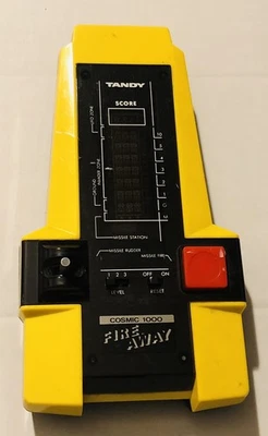 Videojuego portátil Tandy Fire Away Cosmic 1000 OVNI 1982 de colección FUNCIONA MUY BIEN Foto 1 de 4