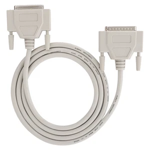 DB25 Przewód szeregowy 25-pinowy przedłużacz Drukarka Kopiarka Linia danych Męski do dopasowania Fe - Zdjęcie 1 z 10