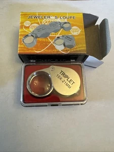Jewellers Loupe Triplet 10x - 21mm - Bild 1 von 8