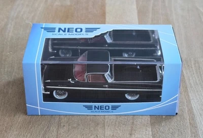 1:43 CHEVROLET EL CAMINO BLACK WHITE - NEO SCALE MODELS - NEO44852 - NEU & OVP - Bild 1 von 2