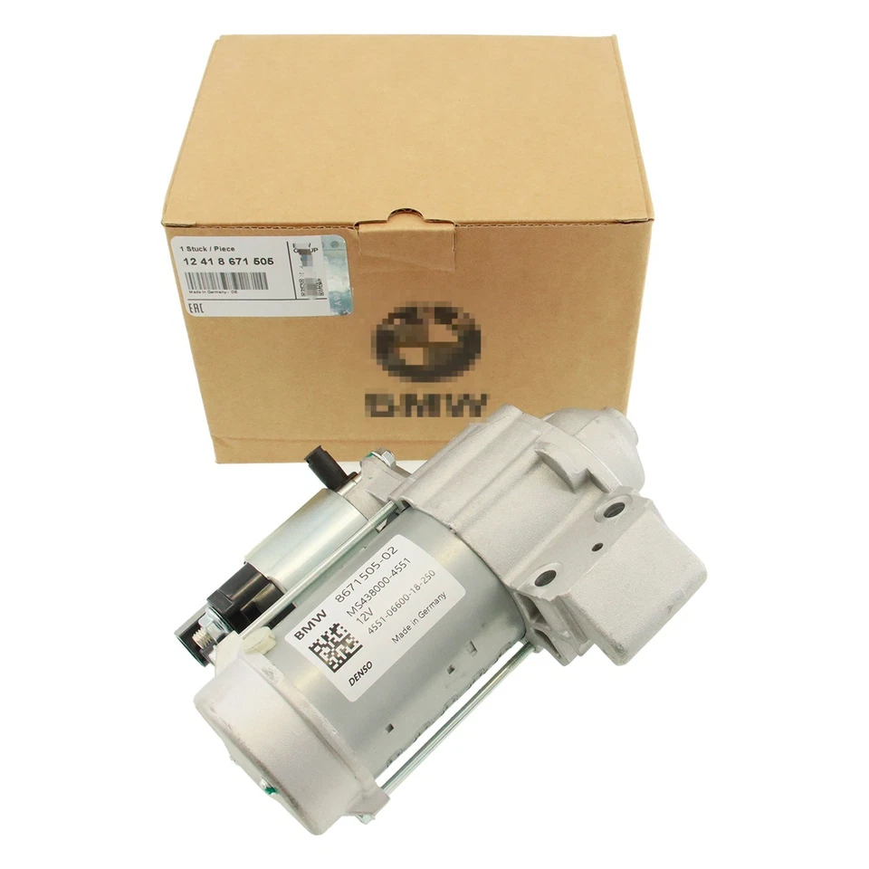 NEW For BMW 540i 740i 840i M2 M3 M4 X3 X4 X5 X6 X7 Z4 Starter Motor 12418671505  Foto 1 de 4