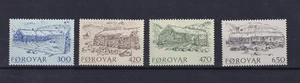 [M185696] Faroe Islands N°139/142 Architecture MNH ** Y&T € 14,00 SUPERB - Picture 1 of 1