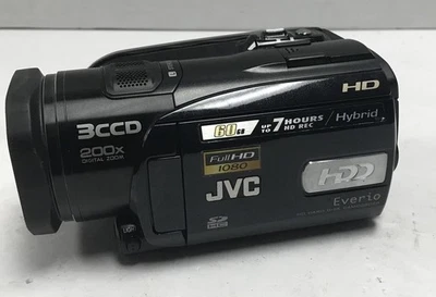 JVC GZ-HD3U Everio HD Hard Disk Camcorder, No Battery - Image 1 of 4