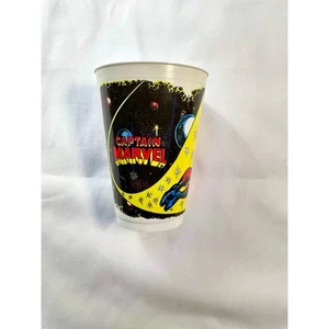 Used, Vintage 1977 7-11/Marvel "Captain Marvel" Plastic Cup Rare, OOP, HTF - Picture 1 of 10
