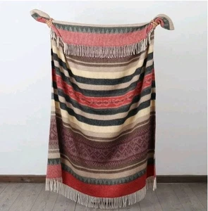 Alpaca Warehouse Alpaca/Wool South American Blanket 60x72 - Picture 1 of 12