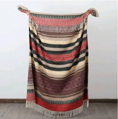 Alpaca Warehouse Alpaca/Wool South American Blanket 60x72 - Image 1 of 4