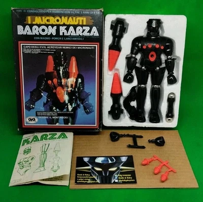 I MICRONAUTI MICRONAUTS, BARON KARZA, MEGO 1977, GiG Box ITA, made in Hong Kong. - Imagen 1 de 4