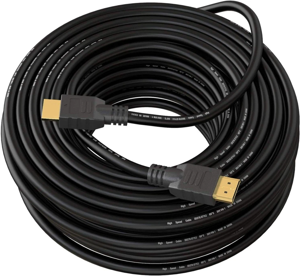 High Speed LONG HDMI Cable LEAD for SKY PS4 PC CCTV 5M/10M/15M/20M/25M/30M METRE - Image 1 of 1