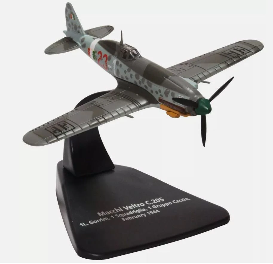 OXFORD DIECAST - MACCHI Veltro C.205 - 1L. Gorrini - 1 Squadriglia - 1 Gruppo... - Immagine 1 di 1