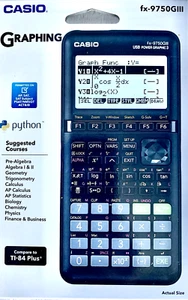 CASIO - Graphing Calculator Python - Black - fx-9750GIII - FACTORY SEALED - Picture 1 of 2
