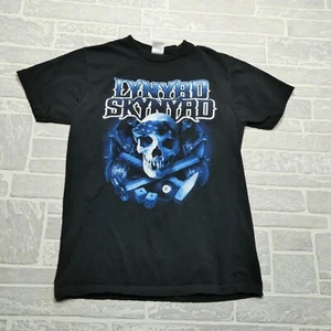 VINTAGE Lynyrd Skynyrd Adult L Y2k Skull Skeleton Dice Band Tour Concert Tee - Bild 1 von 7