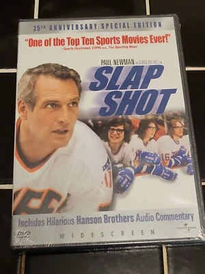 Slap Shot (DVD, 1977, Widescreen) Brand New !    Paul Newman   Lindsay Crouse - Image 1 of 2