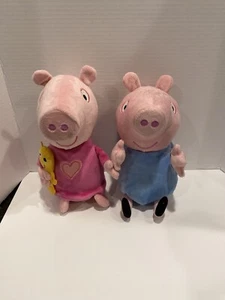 Peppa Pig Sleep & Oink Talking Bedtime AND Tickle & Giggle George -Tested-Works - Picture 1 of 10