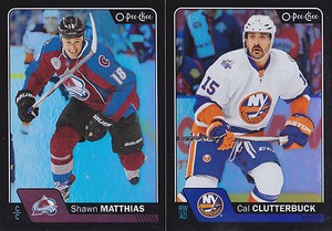 16-17 OPC Cal Clutterbuck /100 Rainbow Black OPEECHEE Islanders 2016