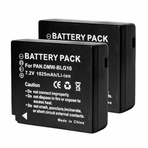 2X Batería DMW-BLG10E DMW-BLG10PP para Panasonic Lumix DMC-LX100 DC-GX9 DMC-GX85 - Imagen 1 de 5