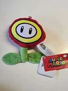 Super Mario Blume - Stofftier Kuscheltier Feuerblume Plüsch Kinderspielzeug - Bild 1 von 3