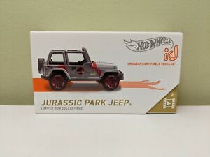 2019 Hot Wheels ID Series 1 Jurassic Park Jeep