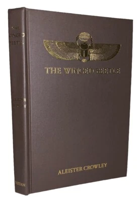 SIGNED, THE WINGED BEETLE, by ALEISTER CROWLEY, MARTIN P. STARR, OCCULT, 1992 - Image 1 of 4