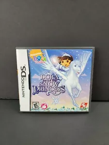 Dora la Exploradora Dora salva a la Princesa de las Nieves (Nintendo DS, 2008) juego completo - Imagen 1 de 8
