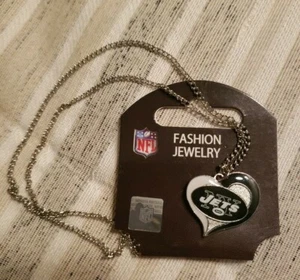 NY Jets Halskette, Herz/Logo - Bild 1 von 3